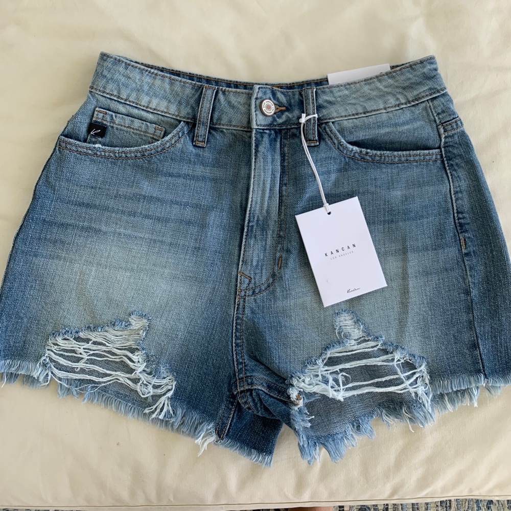 Vici Brand distressed shorts
